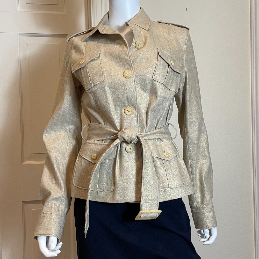 Designer Safari Jacket with four pockets